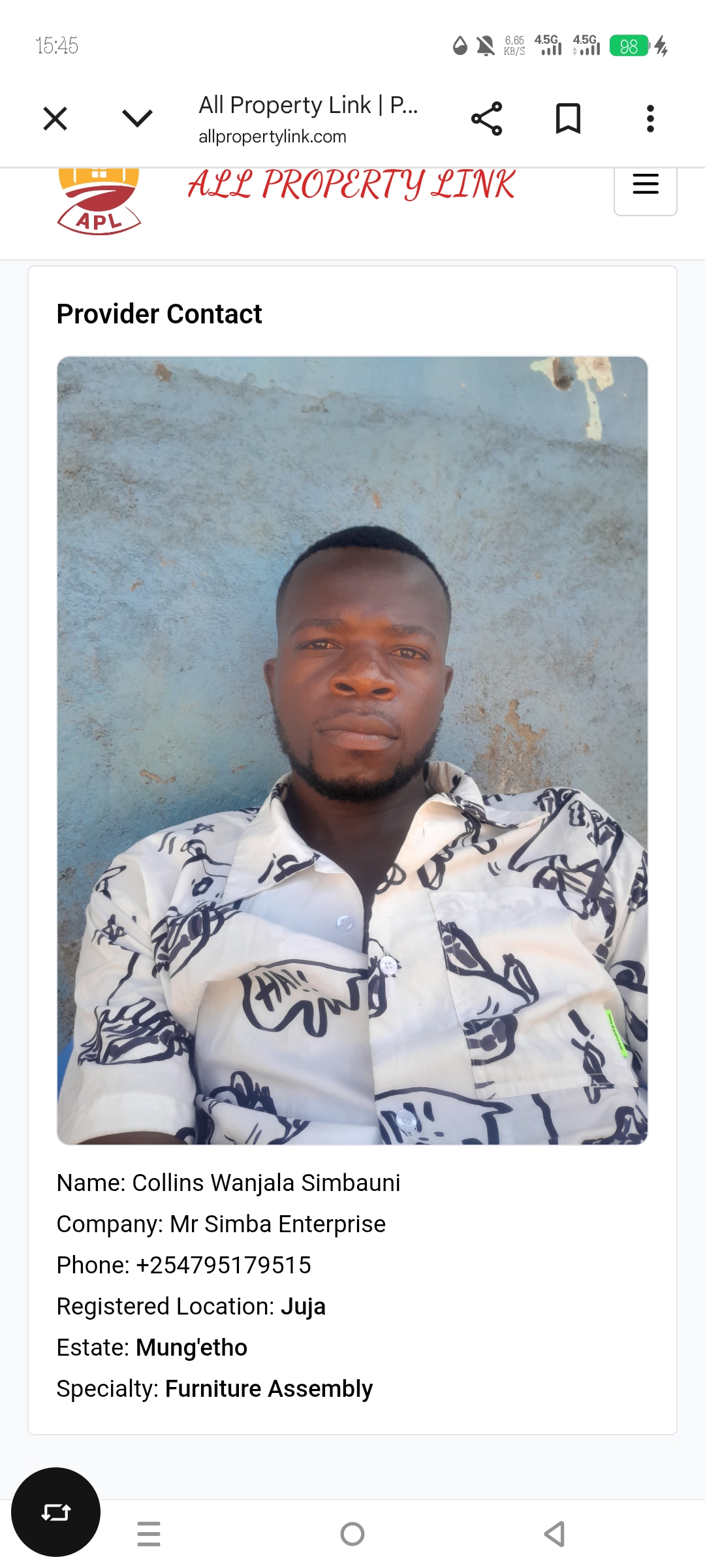 Collins Wanjala Simbauni